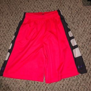 Pink Nike Elite Shorts
